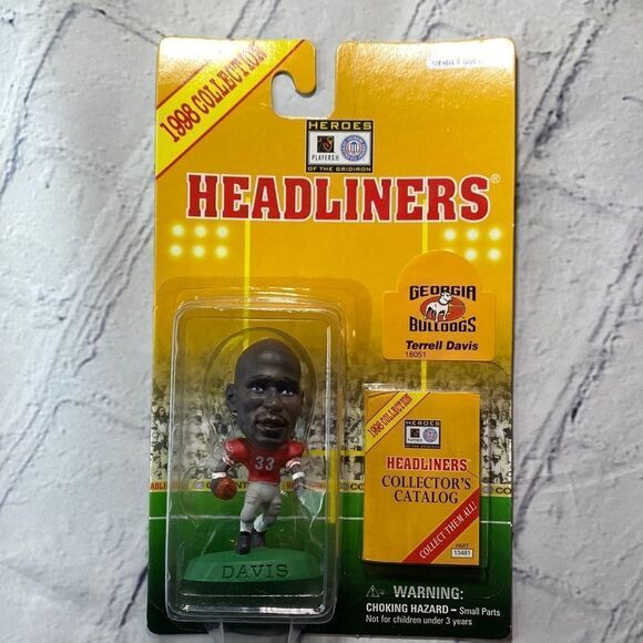 💙NIB Vintage Terrell Davis Headliners 1998 Collection - Picture 1 of 3
